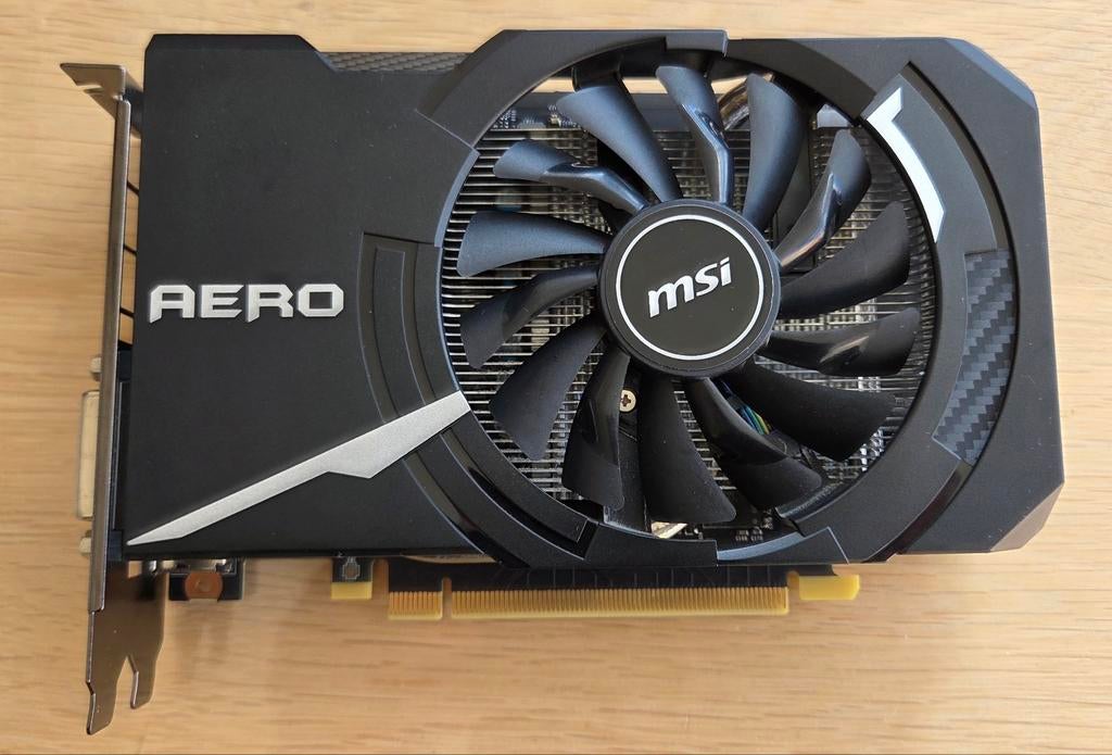 MSI GeForce GTX 1060 6GB Videokaart, PCI-Express 3, Gebruikt, HDMI, Ophalen of Verzenden