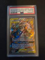 Zekrom & Reshiram GX Cosmic Eclipse PSA 10, Ophalen of Verzenden, Nieuw, Losse kaart, Foil