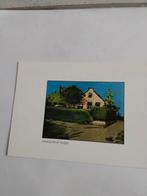 HAVENSTRAAT. HUIZEN  PASTEL TEKENING PIETER HOGENBIRK, Ophalen of Verzenden, Noord-Holland