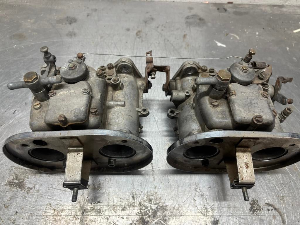 Dubbele 40mm solex carburateurs, Ophalen of Verzenden, Gebruikt