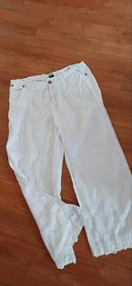 Didi driekwart broek met wijde pijp en gehaakt biesje, 40, Maat 38/40 (M), Wit, Didi, Ophalen of Verzenden