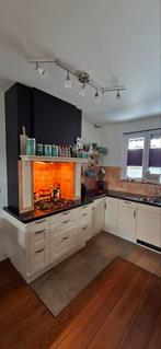 Gratis afhalen, Landelijke keuken met inbouwapparatuur, Huis en Inrichting, Ophalen, Gebruikt, Hoekkeuken, Graniet of Steen