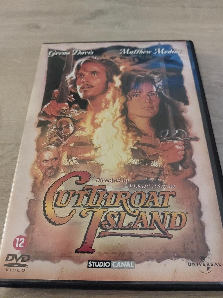 DVD Cutthroat Island (1995) (Geena Davis), Cd's en Dvd's, Alle leeftijden, Ophalen, Gebruikt