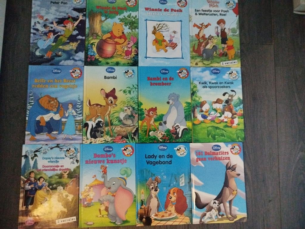 DISNEY BOEKENCLUB EDITIES 20 STUKS + LUISTER CD €2 PER STUK, Boeken, Ophalen of Verzenden, Zo goed als nieuw, Disney, Sprookjes