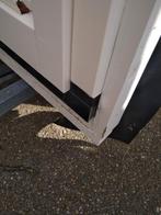 Hardhout kozijn met 1 schuifdeuren 2 vakken, Nieuw, Ophalen of Verzenden, Buitendeur, Schuifdeur