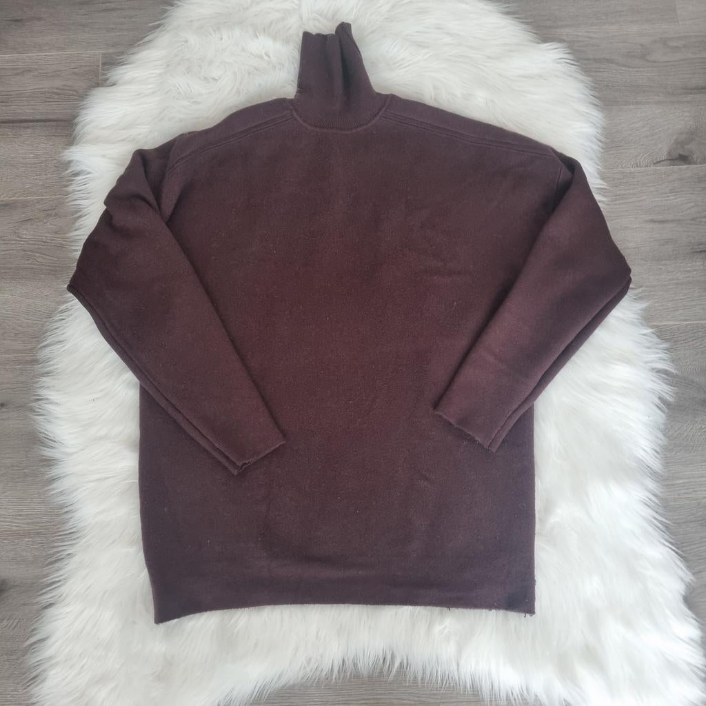 Zara Oversized Coltrui - Wijnrood / Burgundy 
- Maat M, Overige kleuren, Maat 48/50 (M), Ophalen of Verzenden, Zara Man