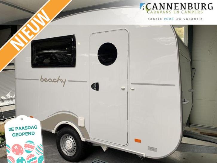Beachy 360 Laatste! Aanbieding, Caravans en Kamperen, Caravans, Bedrijf, tot en met 3, 500 - 750 kg, Treinzit, Overige merken