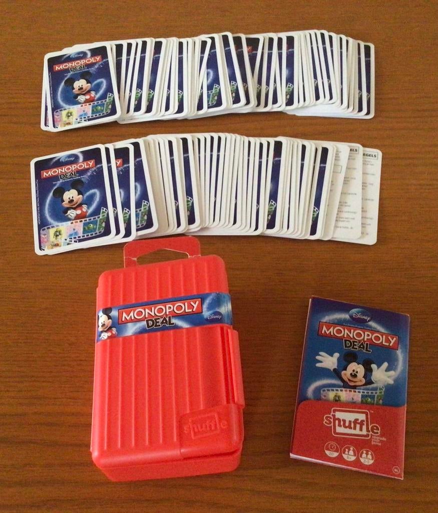 Monopoly deal Disney, Vijf spelers of meer, Ophalen of Verzenden, Zo goed als nieuw