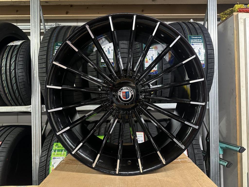 NIEUW 21inch Black Alpina Style Breedset Velgen! 5x112 G30 G, -, -, Banden en Velgen, Nieuw