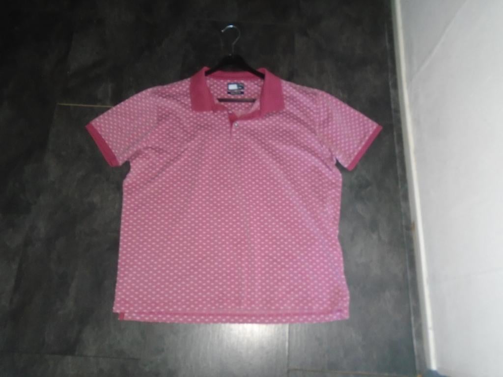 State of Art Leuke Roze Katoen Polo Shirt maat XL ZGAN, Kleding | Heren, Polo's, State of Art, Verzenden, Maat 56/58 (XL), Zo goed als nieuw