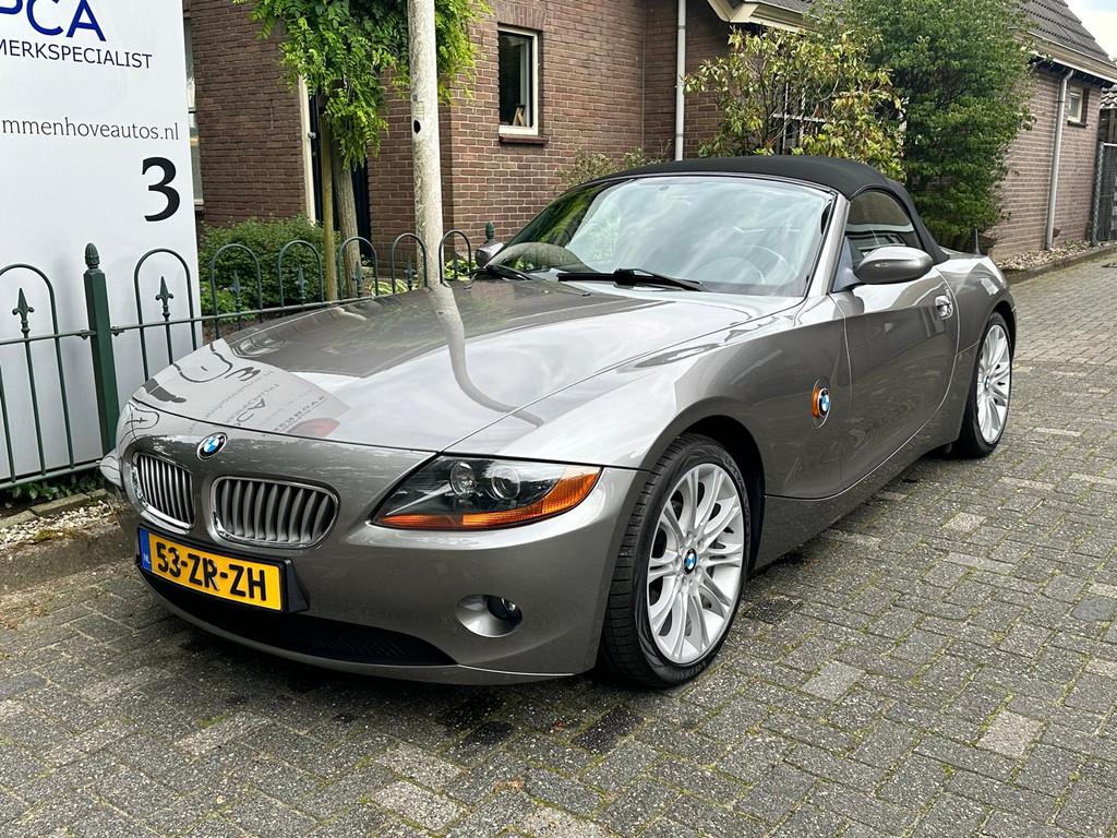 BMW Z4 Roadster 2.5i S 6-Cilinder/Alu wielen/El.Kap, Auto's, BMW, Achterwielaandrijving, Gebruikt, Zwart, Bedrijf