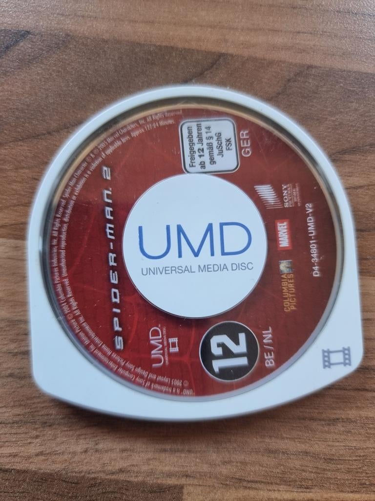 Spiderman 2, Spelcomputers en Games, Games | Sony PlayStation Portable, Zo goed als nieuw, Avontuur en Actie, 1 speler, Vanaf 18 jaar