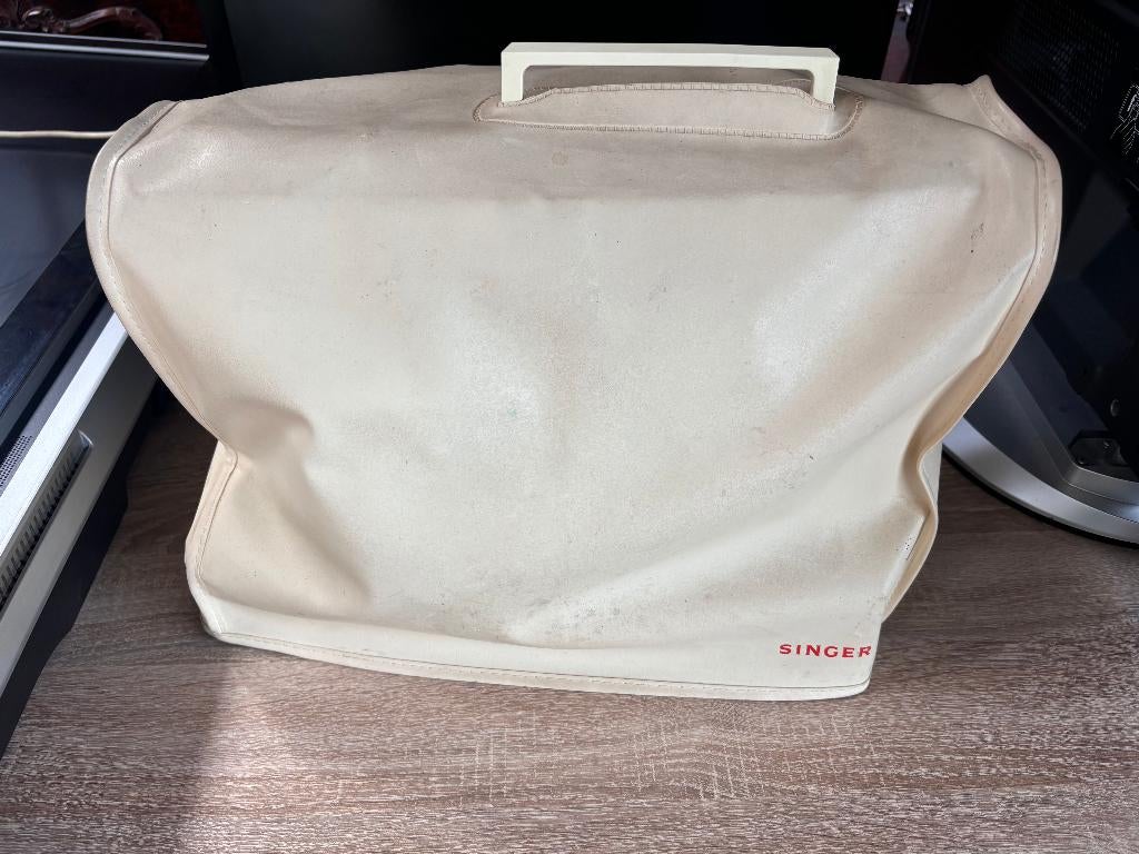 Singer Samba 50 Naaimachine Crème Metaal Kunststof, Ophalen of Verzenden, Gebruikt, Naaimachine, Singer