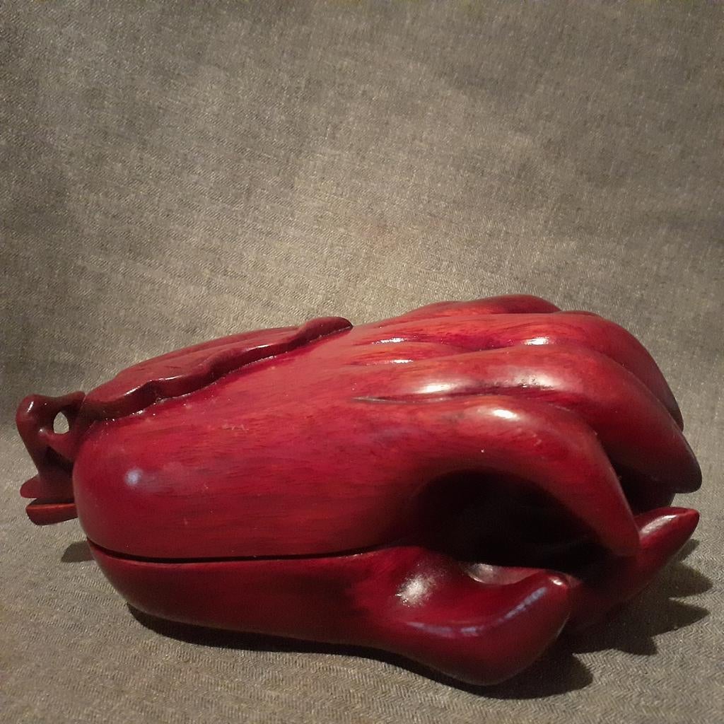 Boeddha's hand van rozenhout, Chinees, Antiek en Kunst, Ophalen of Verzenden