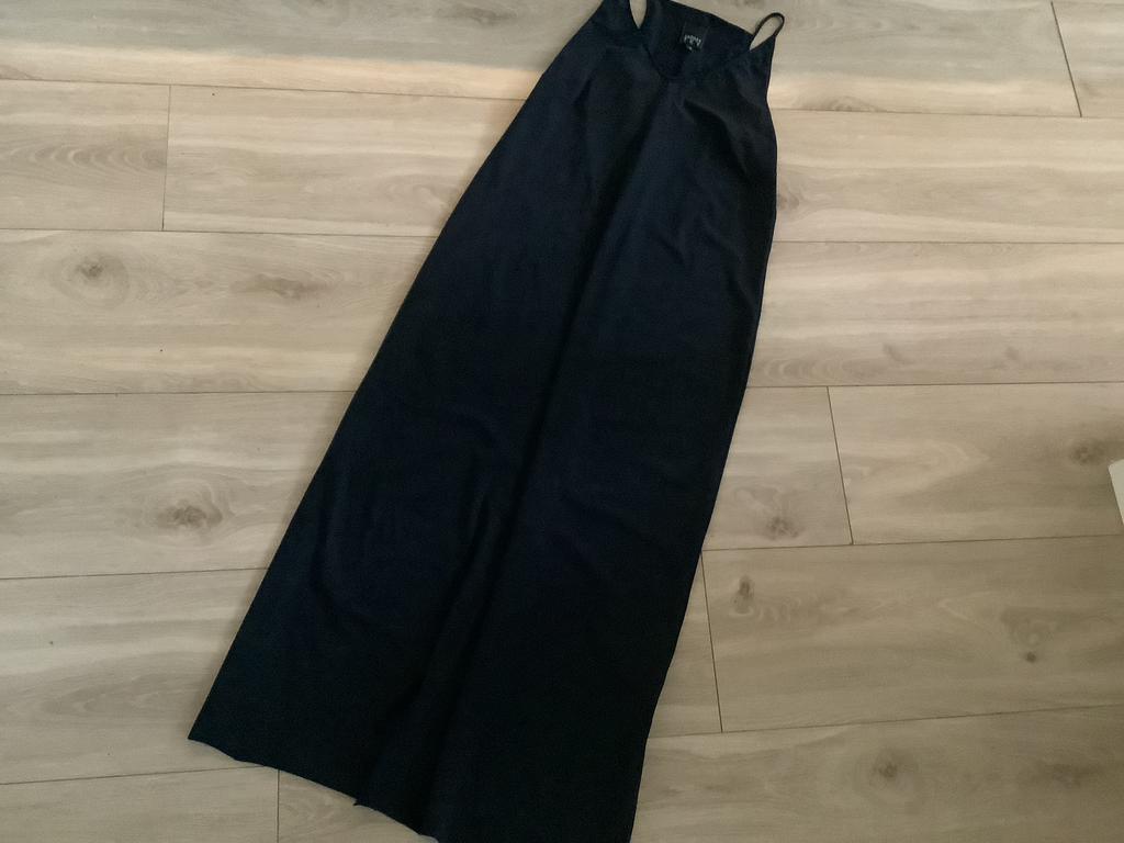 Japan tky travelstof maxi jurk M slankt super af, Kleding | Dames, Maat 38/40 (M), Blauw, Ophalen of Verzenden, Zo goed als nieuw