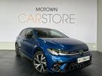 Volkswagen Polo 1.0 TSI R-Line 116Pk Cockpit Pro IQ Light, Auto's, Automaat, Stof, Gebruikt, Blauw