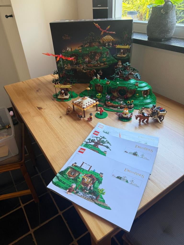 Lego Icons 10354 Rhe Lord of the Rings The Shire, Kinderen en Baby's, Speelgoed | Duplo en Lego, Lego, Ophalen of Verzenden, Zo goed als nieuw