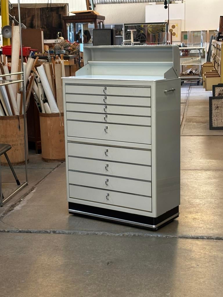 Vintage Baisch tandartskast, Ophalen