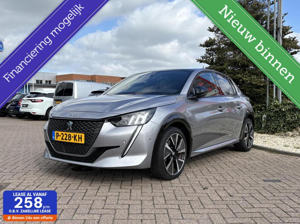 Peugeot e-208 EV GT 350 50 kWh, Pano, Vol optie's !, Auto's, Peugeot, Bedrijf, 360° camera, ABS, Achteruitrijcamera, Adaptive Cruise Control
