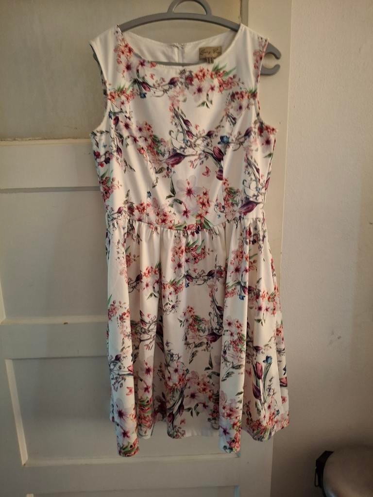 Maat DE 40 lindy bop jurk, Kleding | Dames, Maat 38/40 (M), Blauw, Ophalen of Verzenden, Zo goed als nieuw