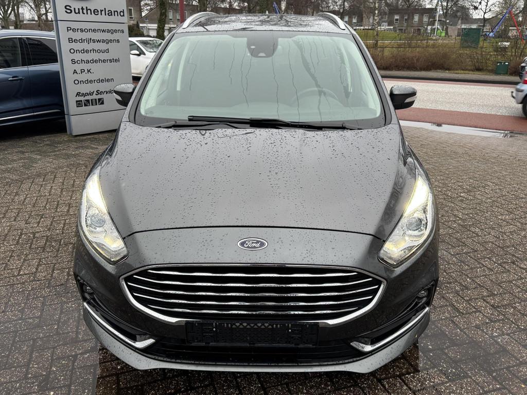 Ford Galaxy 2.5 Hybrid Titanium 190pk Automaat | 7 persoons, Auto's, Gebruikt, Euro 6, Grijs, Hybride Elektrisch/Benzine