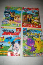 Vier kinder tijdschriften. Pokemon, Disney junior, Paw patro, Ophalen of Verzenden