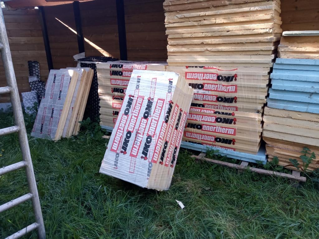 IKO Enertherm PIR alu isolatie 120mm, Ophalen, Dakisolatie, 12 cm of meer, Zo goed als nieuw