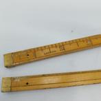 Comparison Ruler: A,sterdamse duim, cm en Inches (29737-ML), Antiek en Kunst, Ophalen of Verzenden
