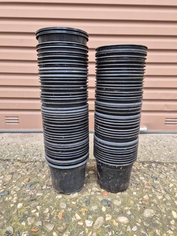 80 Kweekpotten - 17 cm breed, 13 cm hoog, Tuin en Terras, Bloembakken en Plantenbakken, Ophalen of Verzenden