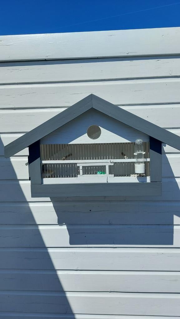 Vogelkooi, Dieren en Toebehoren, Ophalen of Verzenden, Zo goed als nieuw, Metaal, Vogelkooi