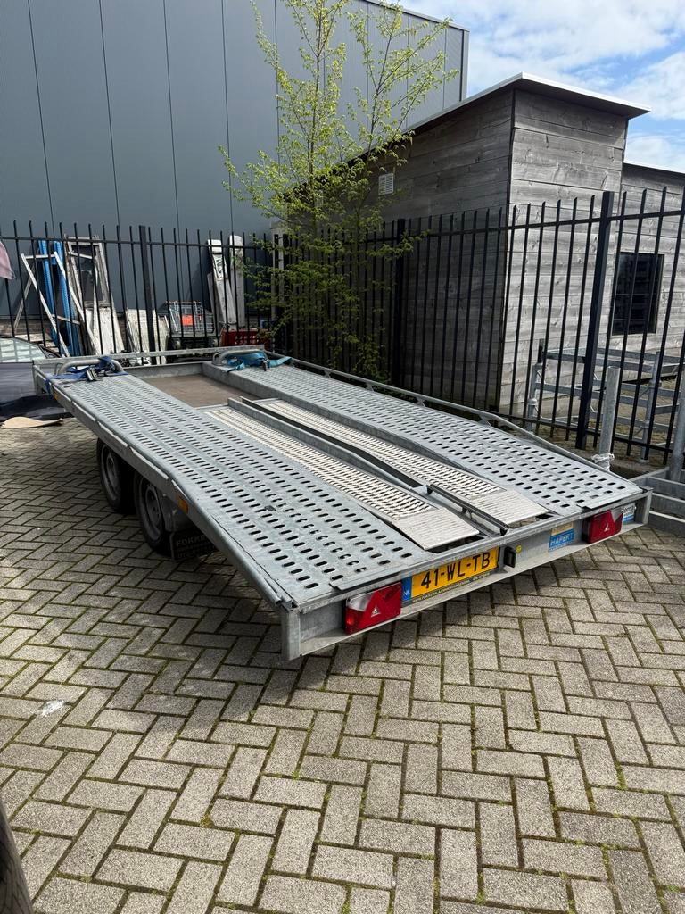 Hapert Autotransporter / Trailer - Goede Staat, Auto diversen, Aanhangers en Bagagewagens, Ophalen of Verzenden, Gebruikt