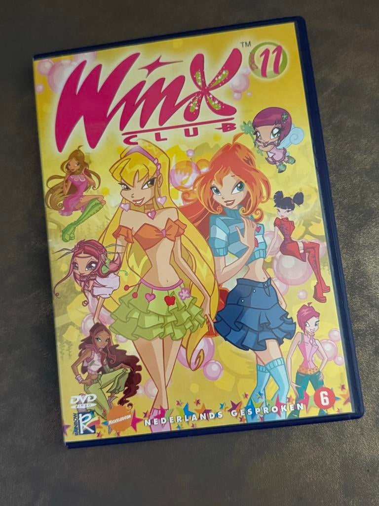 Winx Club DVD deel 11 Nederlands gesproken, Europees, Gebruikt, Tekenfilm, Ophalen of Verzenden