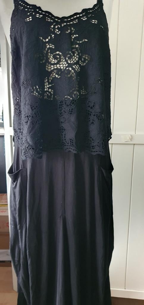 MapaMundo rok, Kleding | Dames, Rokken, Verzenden, Zwart, Maat 46/48 (XL) of groter, Zo goed als nieuw