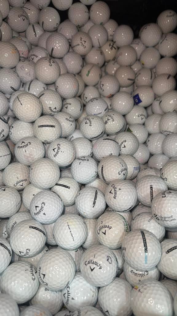 Callaway supersoft golfballen AAAA kwaliteit, Sport en Fitness, Golf, Ophalen of Verzenden, Zo goed als nieuw, Bal(len), Callaway