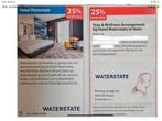 Kortingsbon Hotel Waterstate (KWF), Tickets en Kaartjes, Twee personen, Kortingsbon, Arrangement