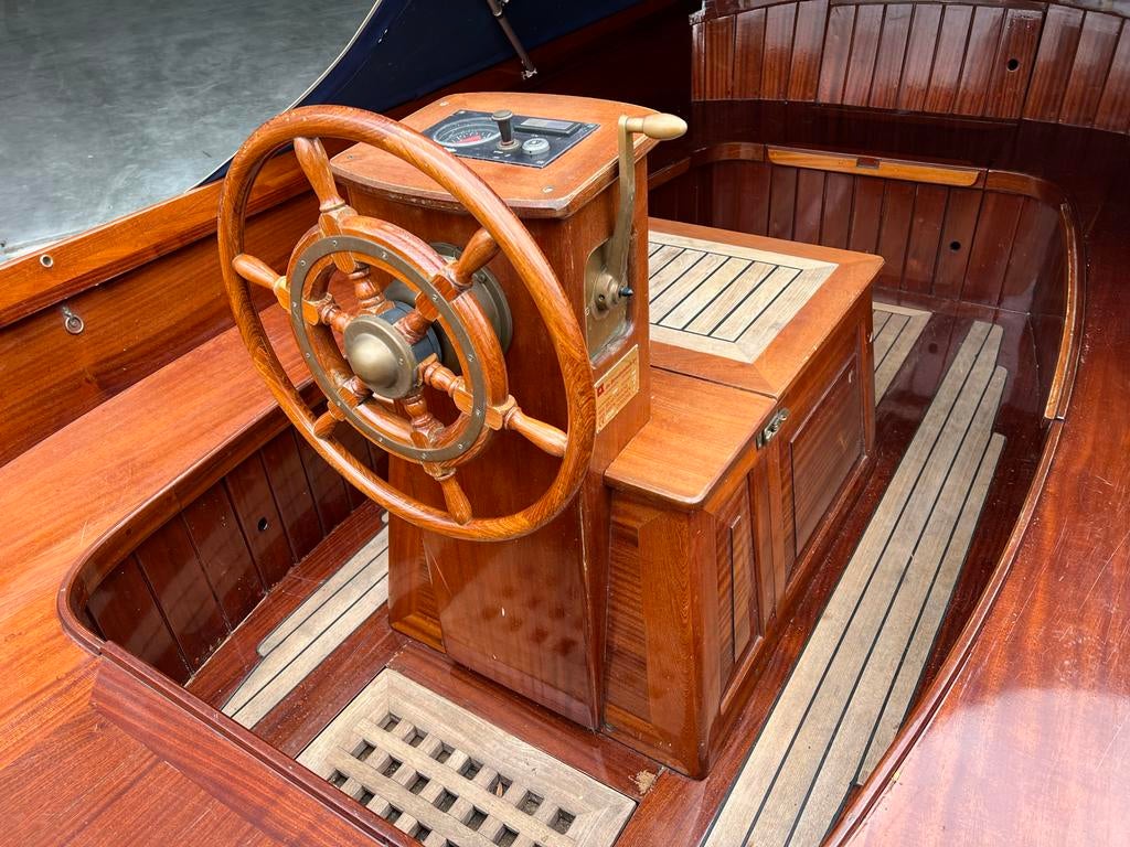 Nette Breedendam 550 Spitgatter uit 2002 met Nannie 16 PK, Watersport en Boten, Sloepen, Ophalen, 10 tot 30 pk, Gebruikt, Binnenboordmotor
