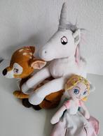 Efteling Droomvlucht knuffels: hertje, eenhoorn, elfje, Ophalen of Verzenden