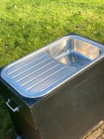 Verrijdbare spoelbak, handig op de camping, Ophalen, Zo goed als nieuw