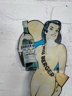 Vintage Miss Berger 45 Reclamebord - Pastis de Marseille, Antiek en Kunst, Ophalen of Verzenden