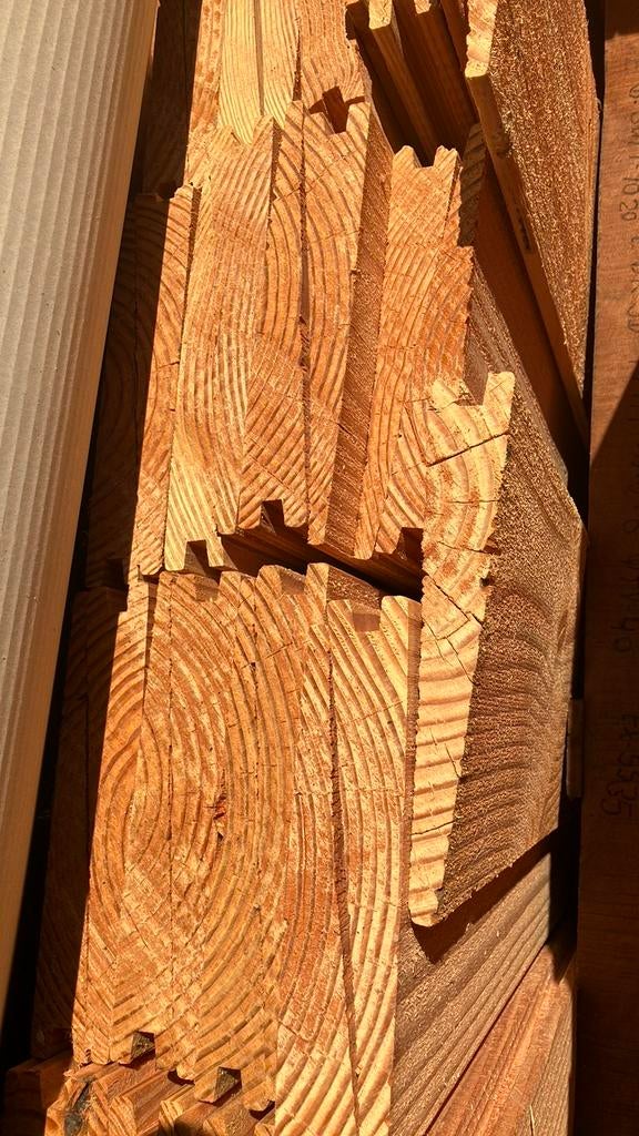 44st dubbel zweeds rabat 400cm opruiming, Ophalen, Zo goed als nieuw, 250 cm of meer, Planken