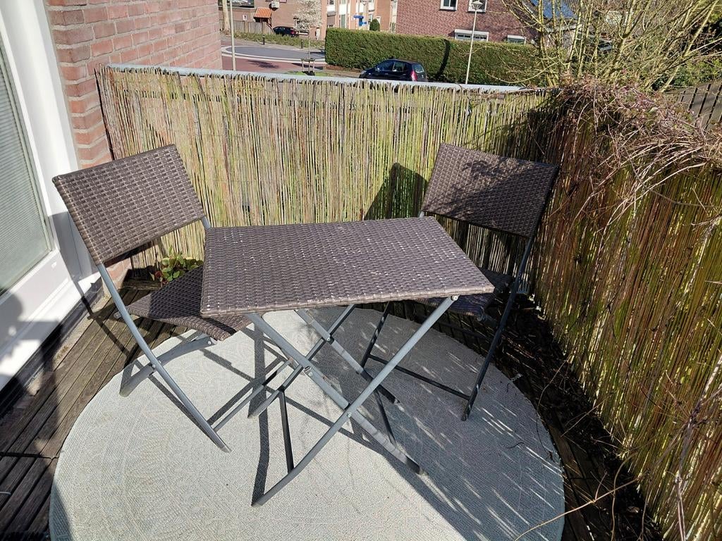 Bistroset, Tuin en Terras, Ophalen, Gebruikt, 2 zitplaatsen