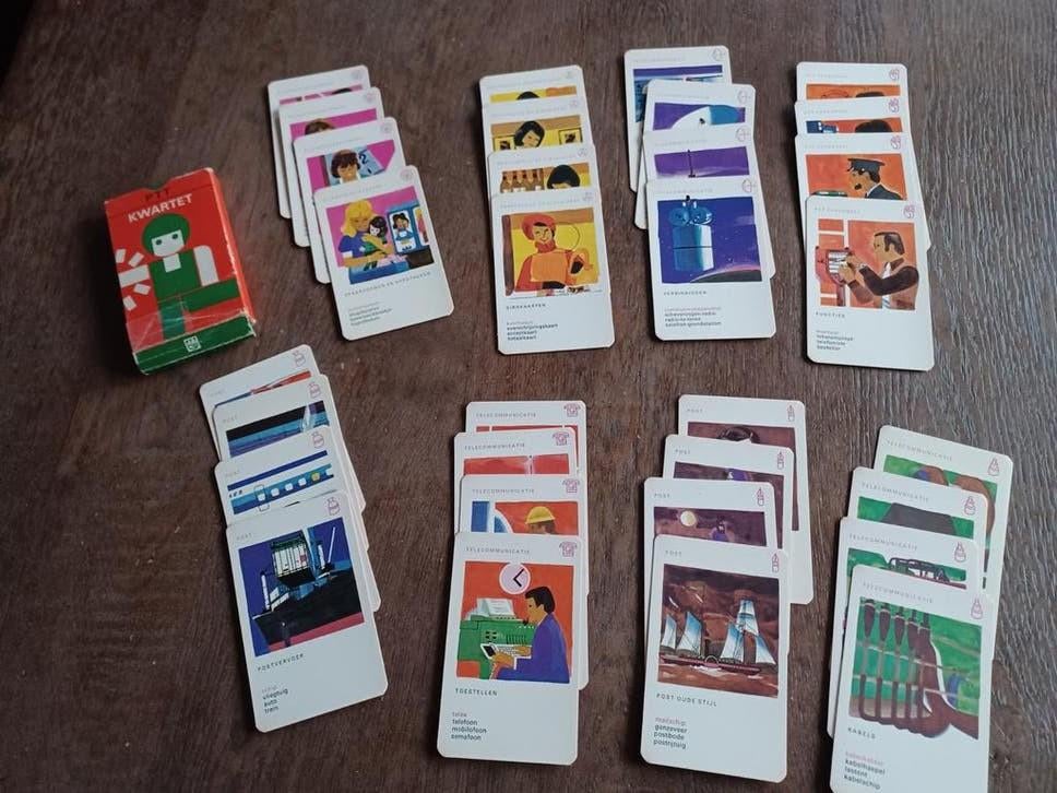 PTT kwartet spelletje,  Nieuw, Ophalen of Verzenden, Nieuw, Kwartet(ten)