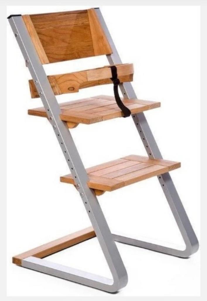 Nieuwe Childwood meegroeistoel (model Tripp Trapp), Huis en Inrichting, Stoelen, Nieuw, Eén, Hout, Bruin, Ophalen