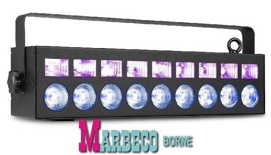 LED Bar 2-in-1 effect RGBW, UV, Strobo, DMX, Muziek gest, Geluidgestuurd, Nieuw, Info@marbeco.nl, BeamZ