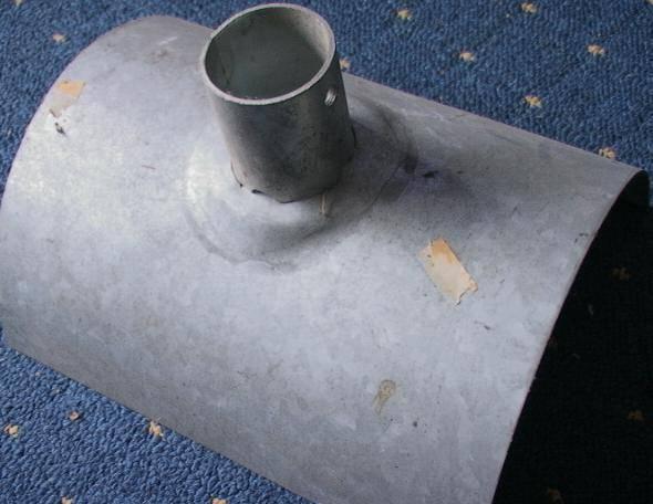 dakpanbeugel voor antennemast, Verzenden, Nieuw