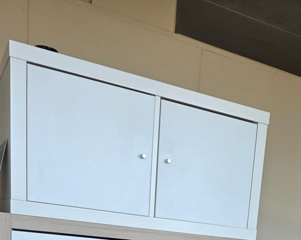 Kallax met 2 deurtjes, Ophalen, Gebruikt