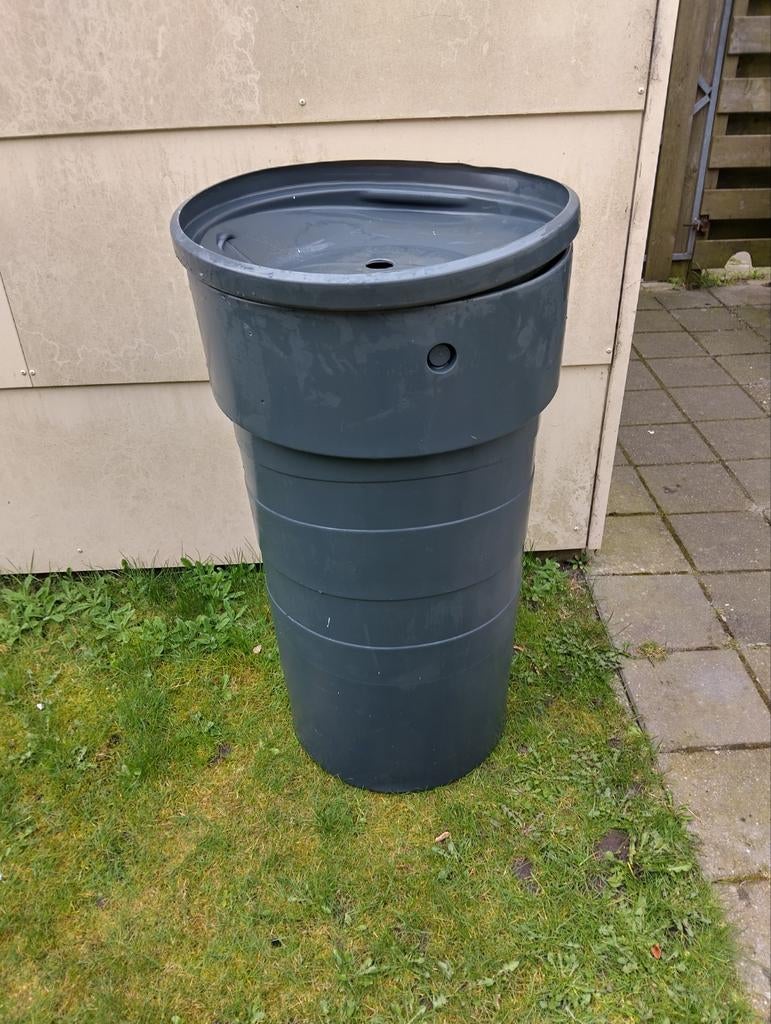 Regenton, regenwaterton, regenwater, Tuin en Terras, Regentonnen, 75 tot 150 liter, Ophalen, Gebruikt, Kunststof