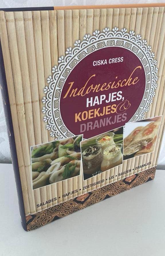 Ciska Cress - Indonesische hapjes, koekjes & drankjes, Ophalen of Verzenden, Zo goed als nieuw, Ciska Cress