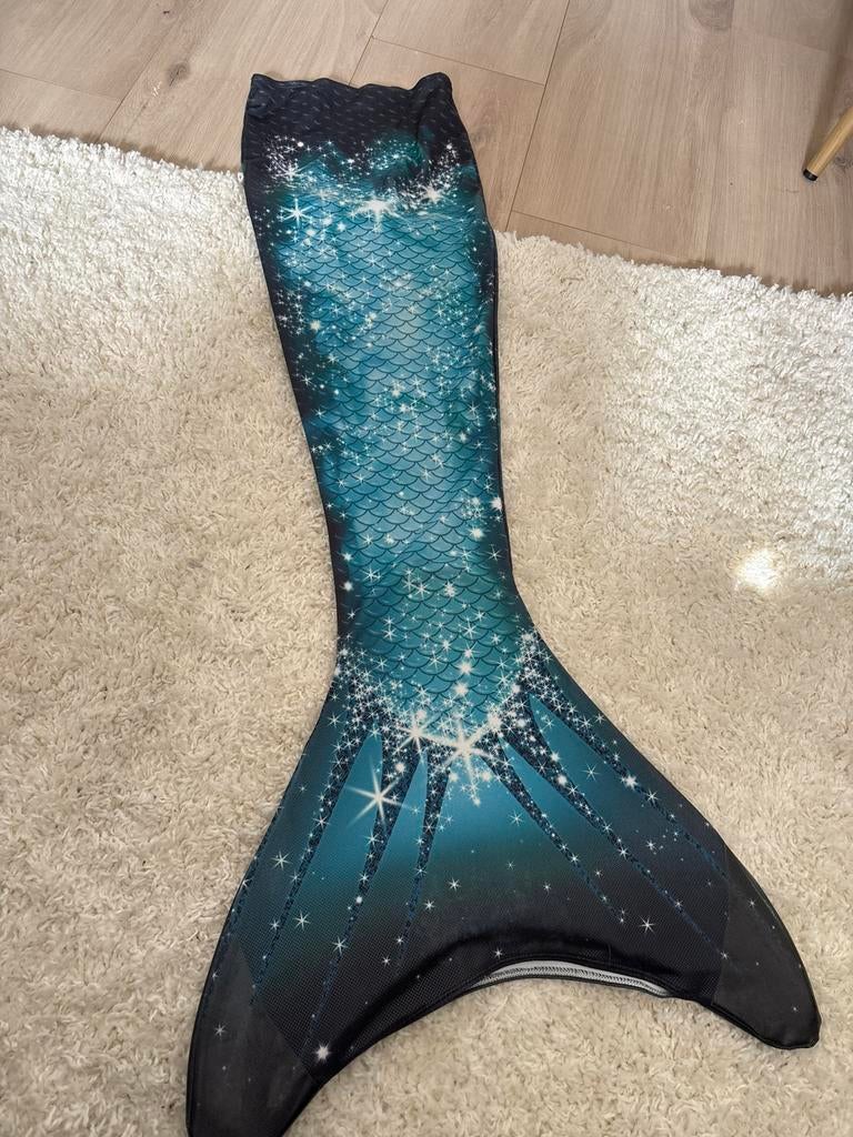Mermaid staart met monovin, Ophalen of Verzenden, Zo goed als nieuw, Jongen of Meisje, Zwem-accessoire