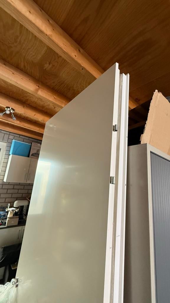 2x Svedex binnendeur 231,5x88 cm extra wit, Ophalen, Gebruikt, 80 tot 100 cm, 215 cm of meer